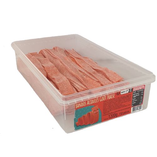 Bac de 150 Bandos Fraise Hitschler