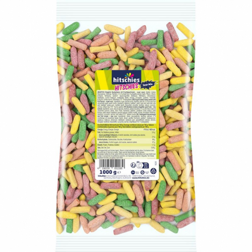 Sac 1 kg Hitschies Sour Mix Hitschler