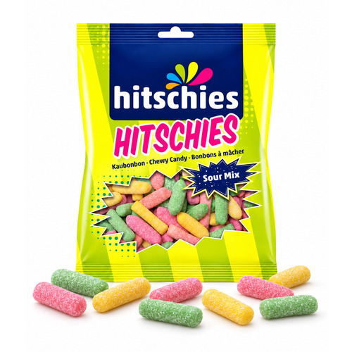 HITSCHIES SOUR MIX sachet de 125 g HITSCHLER