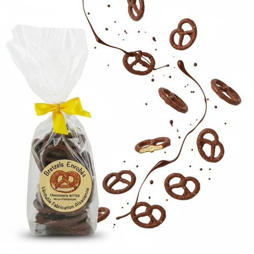 Sachet de breztl salées enrobées de lait Kap x 10