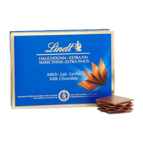 Coffret extra fins chocolat au lait 180g Lindt