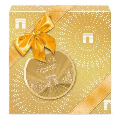 Boîte cadeau d'assortiment de chocolat assorti édition Or Lindt 237g