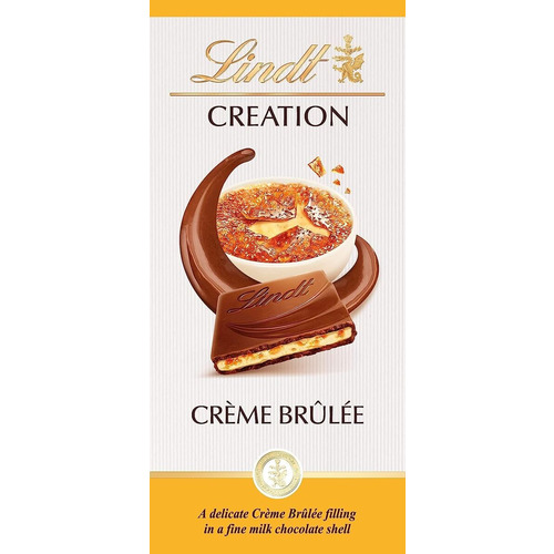 Tablette Lindt Creation Crème Brûlée 150g