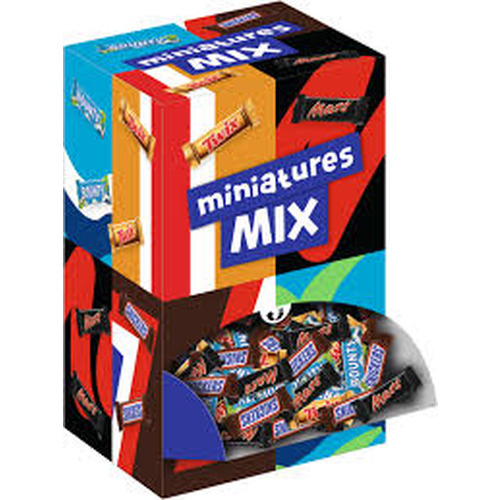 Miniatures mixtes Celebrations dispenser 3 kilos