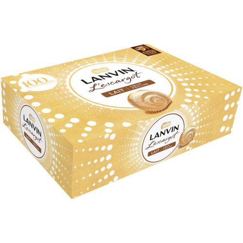 Coffret d'escargot chocolat au lait 362g Lanvin