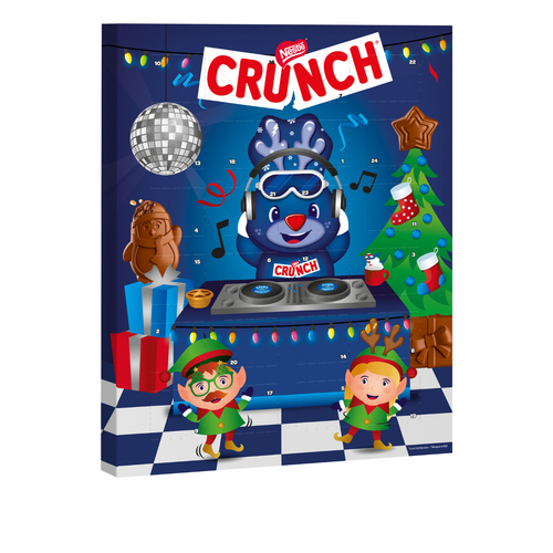 Calendrier de l'Avent Crunch 24 chocolats 85gr