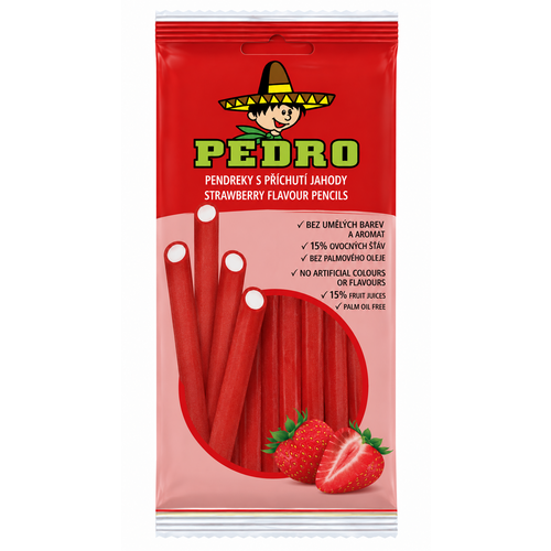 Sachet bâtonnets fraise 20 x 80 g
