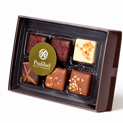 Boite de 6 mini chocolats 72g