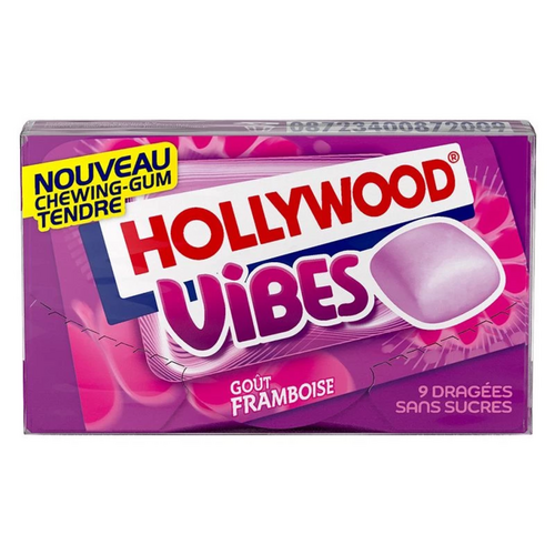 Boîte de 16 étuis Hollywood Vibes goût framboise