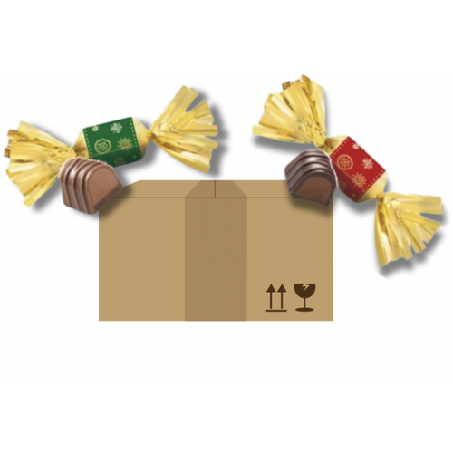 Assortiment de papillotes pralinées Révillon, 4.6kg - Environ 380 pièces