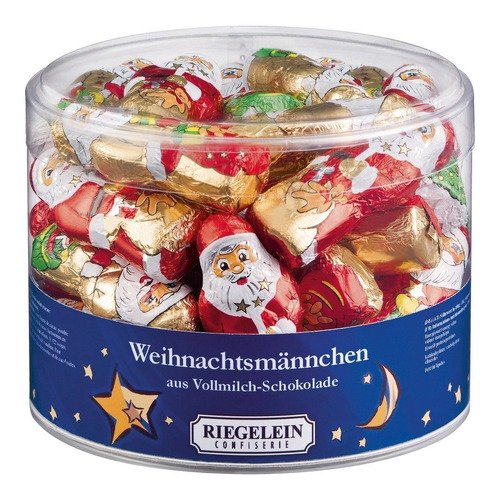 Tubo de pères Noël Riegelein 312 g