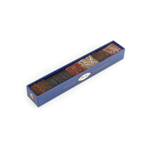 Réglette de pâtes de fruits 155g Le Roy René, un délice sucré à savourer.