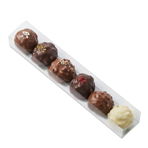 Réglette de 6 rochers au chocolat assortis 70 g Dupleix