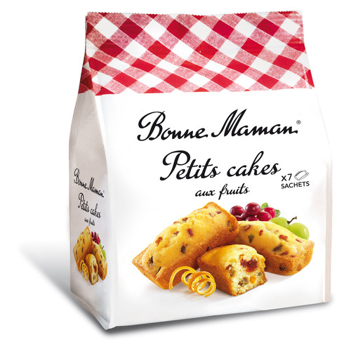Sachet de petit cakes aux fruits 210g Bonne Maman