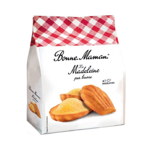 Sachet de 7 madeleines Bonne Maman, tradition pur beurre 175gr