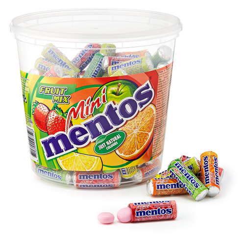 Boite de 120 Mini Mentos goût fruits