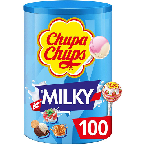 CHUPA CHUPS MILK SHAKE, TUBO 100,