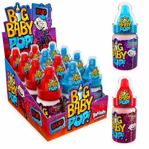 Display de 12 boites Big Baby Pop duo