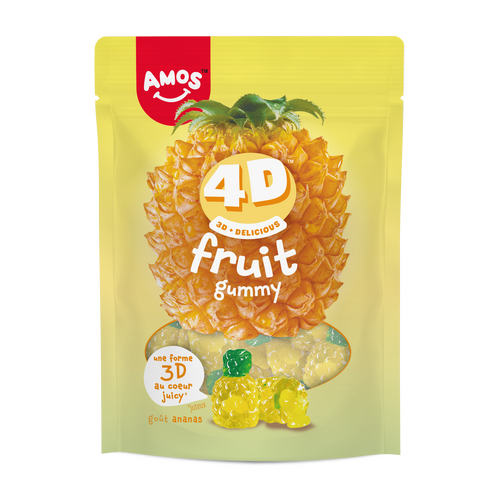 Amos Fruits Ananas 4D 120gr