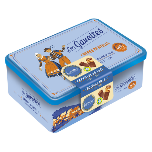 Coffret vintage de crêpes dentelles Gavottes 180g