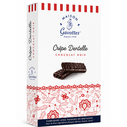 Crêpes dentelle chocolat noir Gavottes 100 g