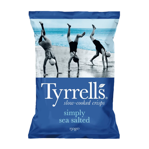 Chips légérement salée au sel de mer, 150G, Tyrrells