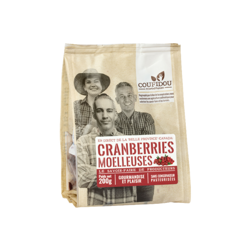 Cranberries moelleuse 200g Coufidou