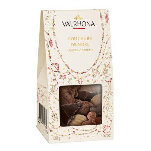 Coffret douceurs de Noël 130gr, Valrhona