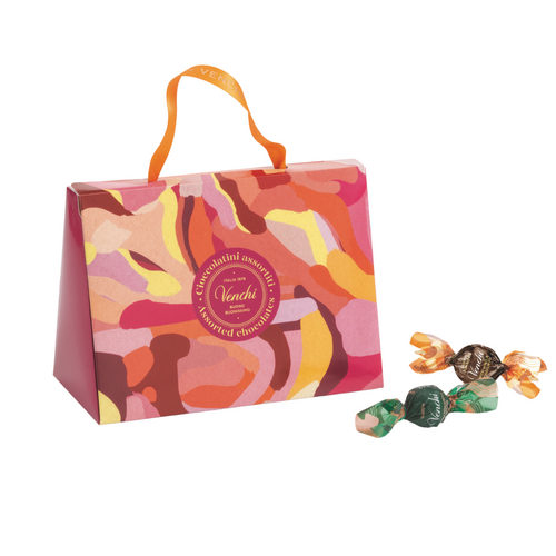 Mini sac Autumn Gift Bag avec perles de chocolats assorties Venchi 150g