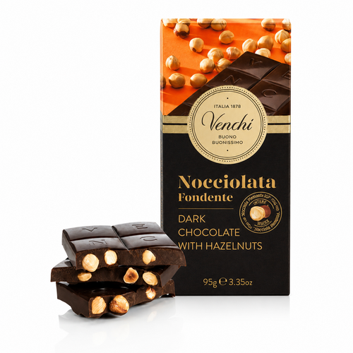 Tablette Noisette Noir 95 g Venchi