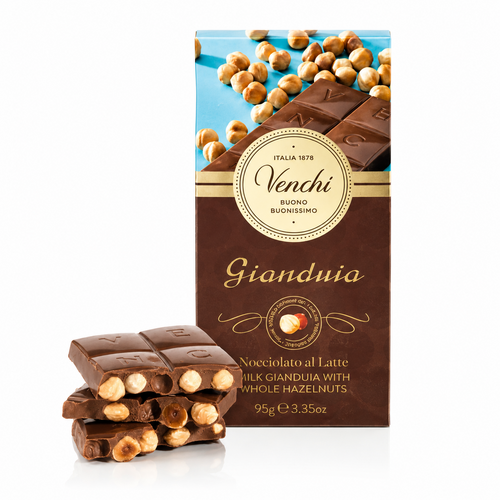 Tablette Noisette Gianduja lait 100g Venchi