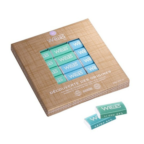 Coffret de 36 napolitains découverte des origines 240g Weiss