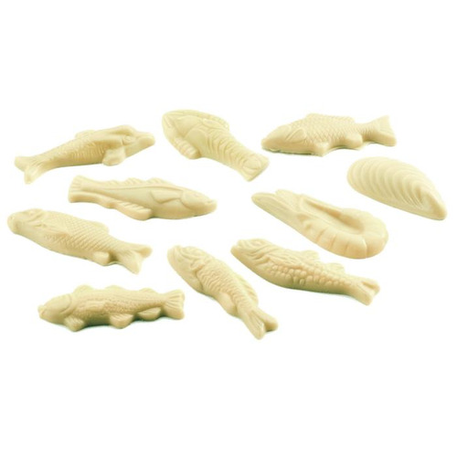 Fritures chocolat blanc Weiss - boîte de 1 kg